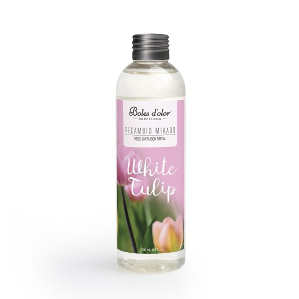 Recambio Mikado Ambients White Tulip Rattan 0139308