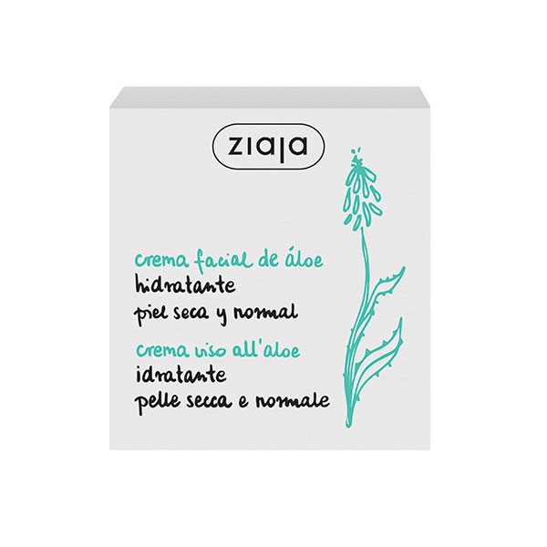 ZIAJA Crema Facial Piel Seca ALOE 2