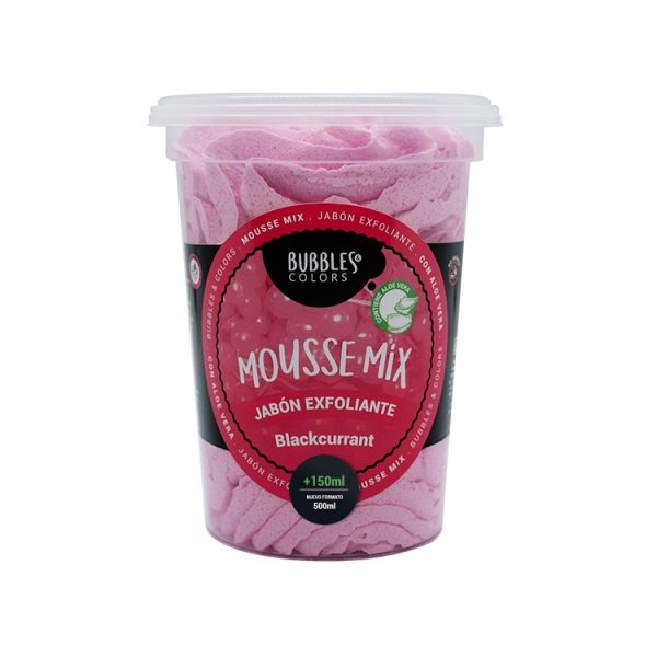 Mousse Jabon Exfoliante Balckcurrant 1
