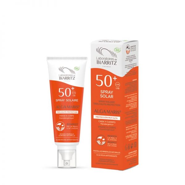 Spray Solar Cara Cuerpo SPF50