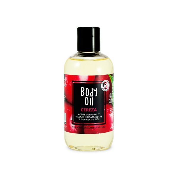 aceite de bano y masaje cereza
