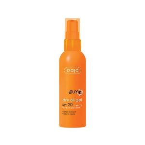 SUN Gel protector solar de aceite seco SPF20