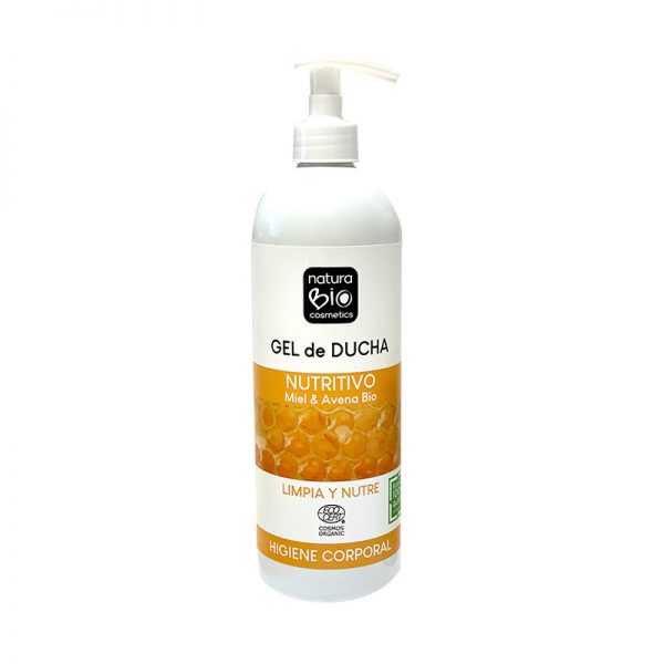 Gel de Ducha Nutritivo Miel y Avena Bio 750ml