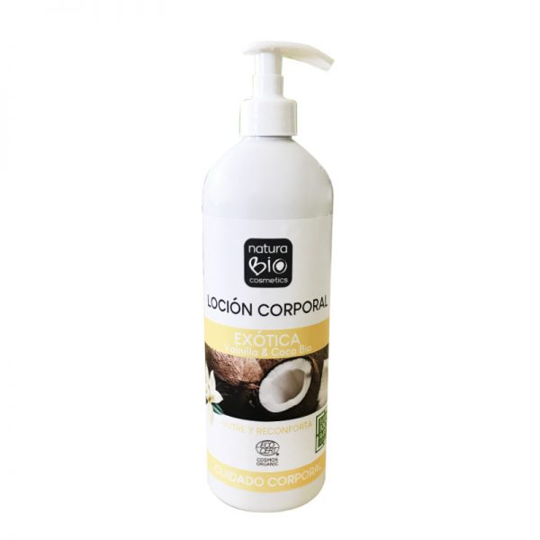 Locion Corporal Exotica Vainilla y Coco 750ml