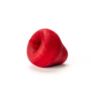 Fruta de madera 32 mm color Granel 50 un. Frambuesa Rojo Burdeos