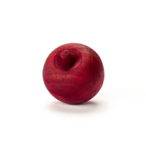 Fruta de madera 32 mm color Granel 50 un. Cereza Rojo Burdeos 0022107