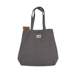 Bolsa TOTE Espiga Negro La Matilda