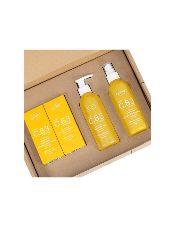 Set Rutina Facial Día VITAMINA C.B3 Ziaja 3